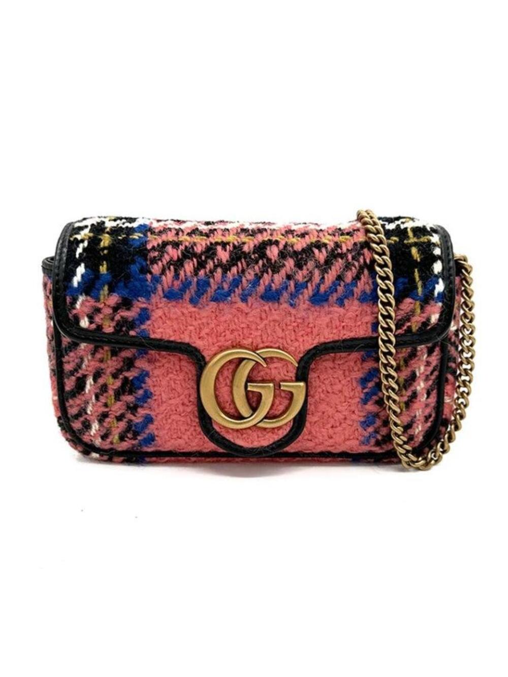 Fapis Gucci Tweed Super Mini Crossbody #352517F80B